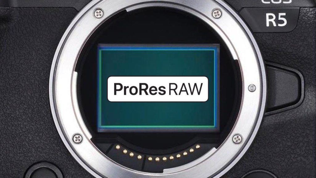 Canon EOS R5 obtient 8K ProRes RAW