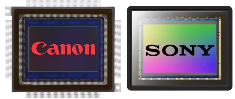 Canon vs Sony : capteurs mégapixels ultra-hauts 