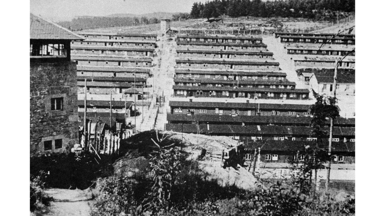 Camp de concentration de Flossenburg - avril 1945
