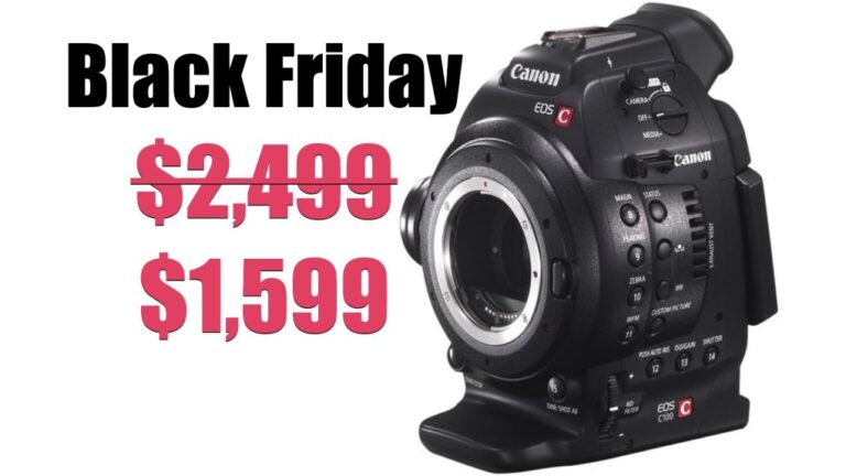 Le joyau du Black Friday Filmmakers : la caméra de cinéma Canon C100 pour seulement 1599 $