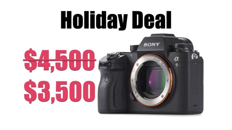 Offre de vacances: économisez 1000 $ sur le Sony Alpha a9 sans miroir