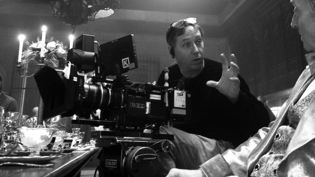 Mank BTS : Le Monstrochrome ROUGE.  Photo : Nikolaï Loveikis