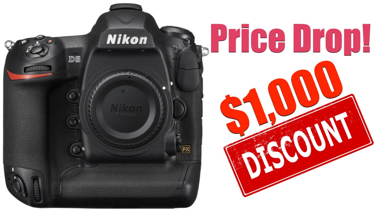 Baisse des prix du Nikon D5