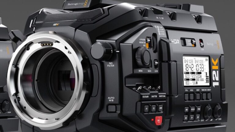 Vidéo de test Blackmagic URSA Mini Pro 12K de résolutions mixtes