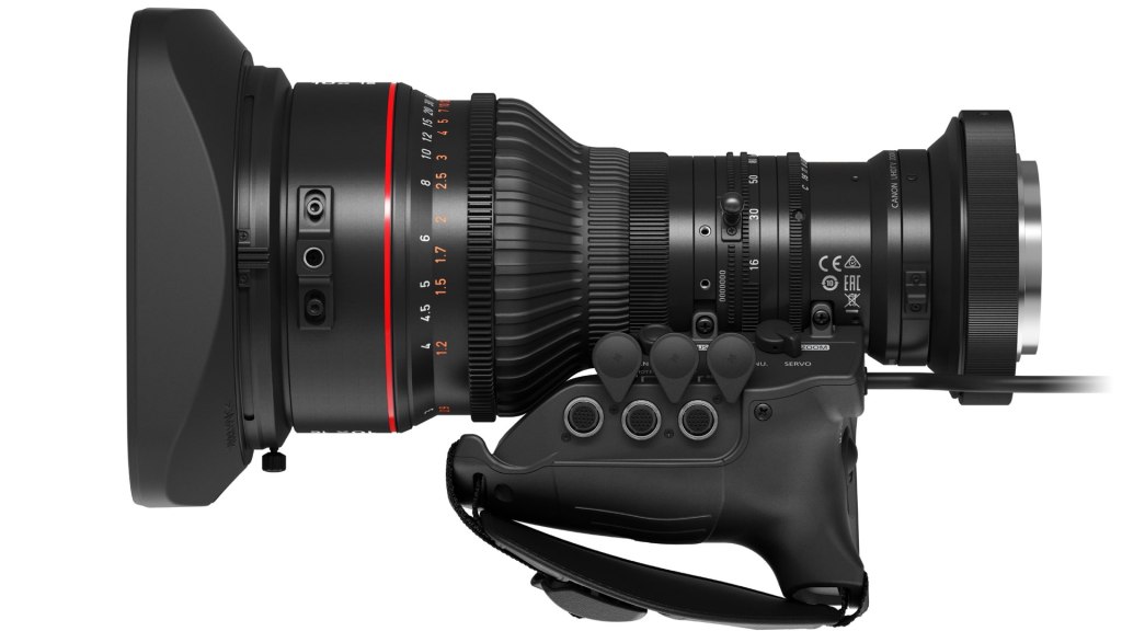 Objectif zoom portable Canon 10 × 16 KAS S 8K UHD