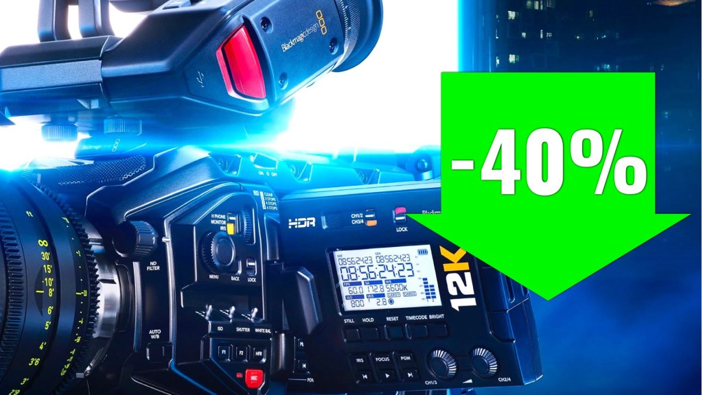 Blackmagic a annoncé une baisse de prix de 40% sur la URSA 12K