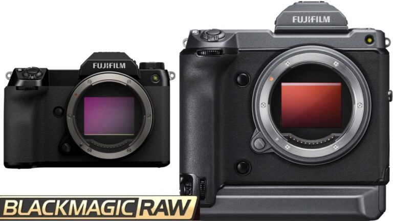 Les Fujinon GFX 100 et GFX 100S tireront sur BRAW