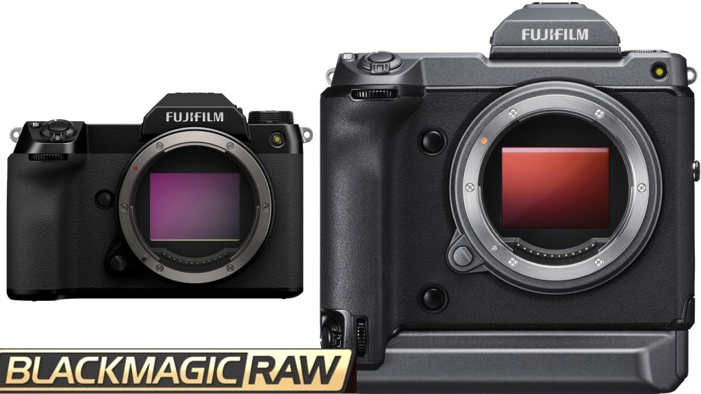 Les Fujinon GFX 100 et GFX 100S tireront sur BRAW
