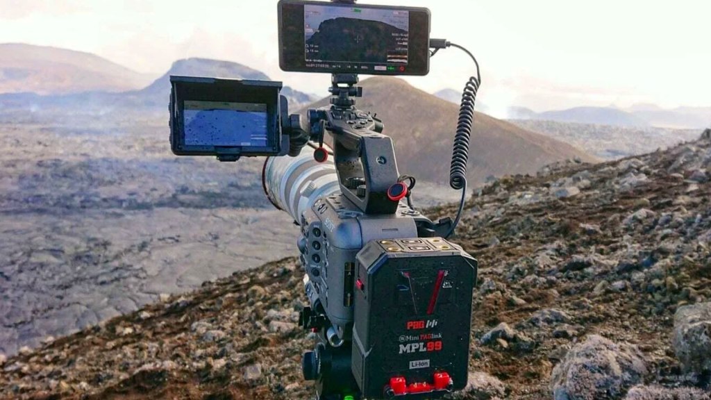 Le volcan de tournage Sony FX6.  Photo : Alister Chapman