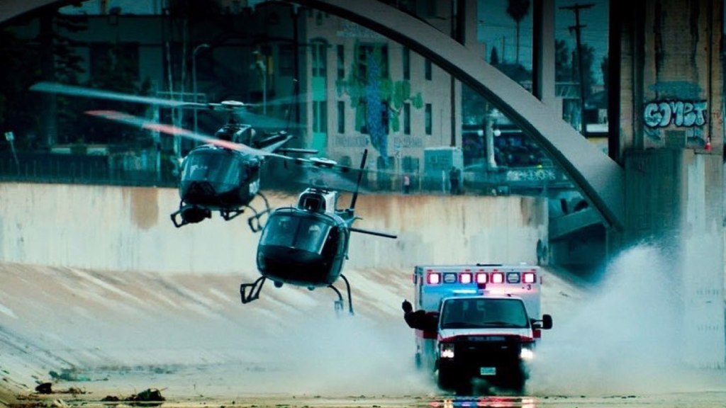 Ambulance (2022).  Photo : Instagram de Michael Bay