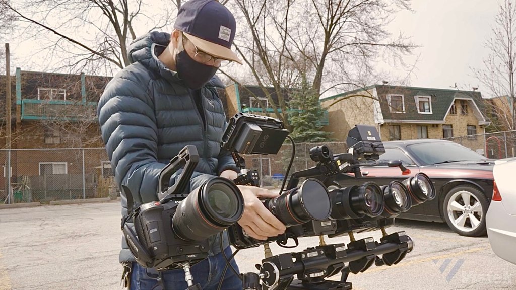 Prise de vue d'une caméra de cinéma compacte.  Photo : Vistek