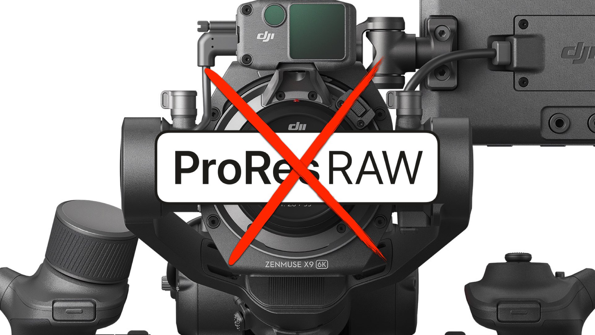 DJI supprime ProRes RAW du Ronin 4D
