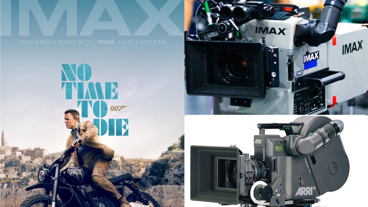 Pas le temps de mourir : caméras - ARRIFLEX 765, IMAX MSM 9802, Panavision 65, Panavision Panaflex Millennium XL2