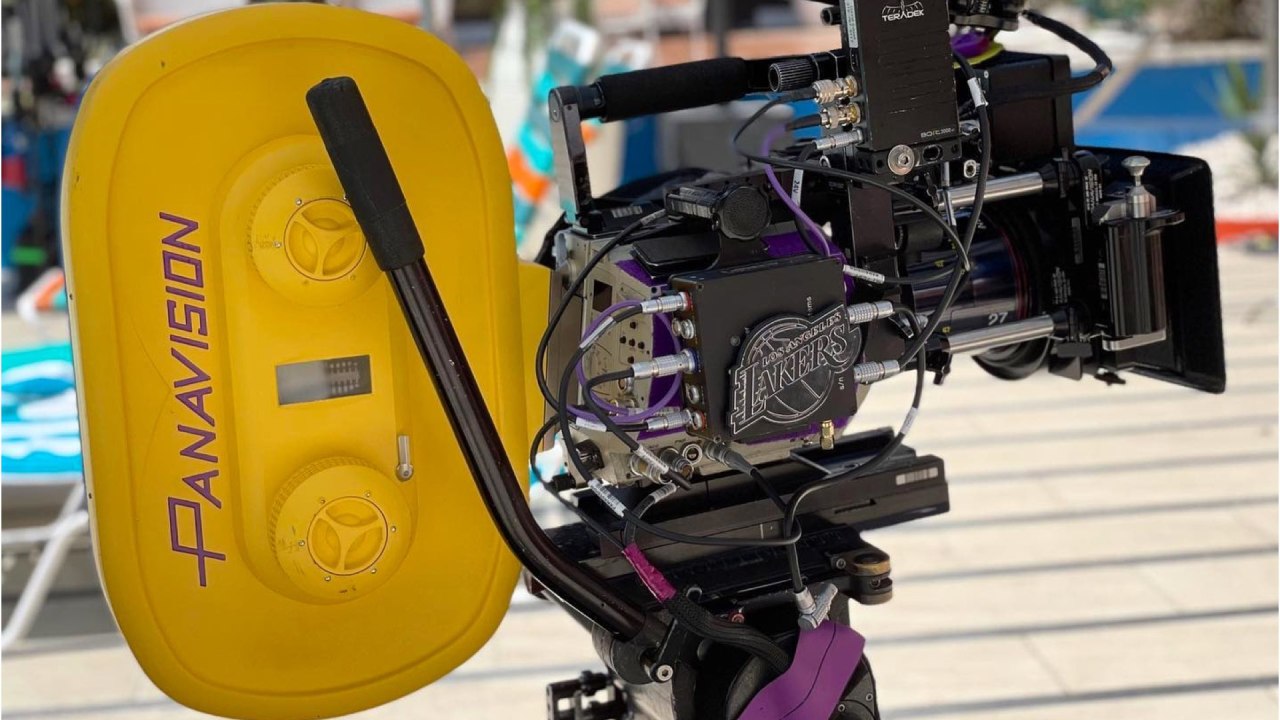 Dans les coulisses de Winning Time: The Rise of the Lakers Dynasty.  Photo : Panavision
