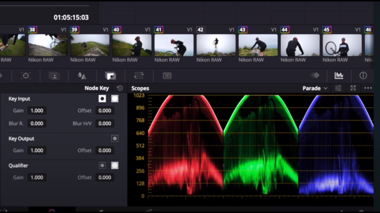 Classement du N-RAW.  Photo : Nikon France