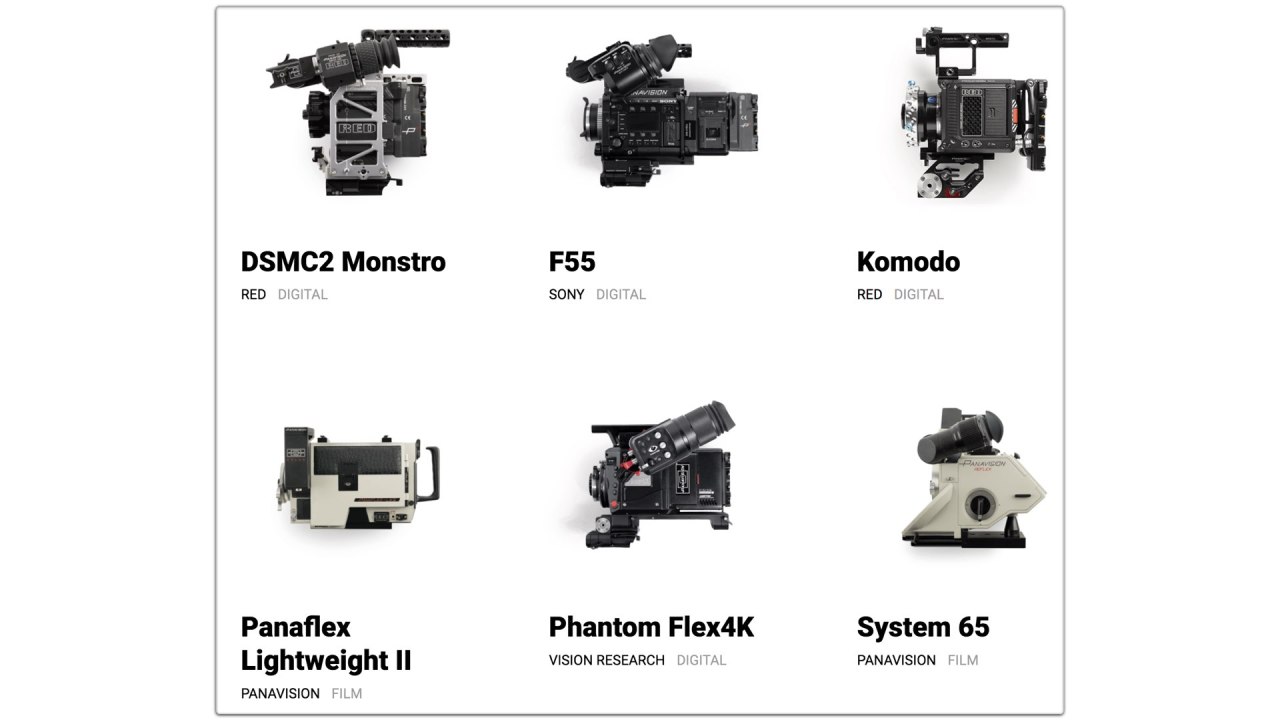 Sur le site Panavision.