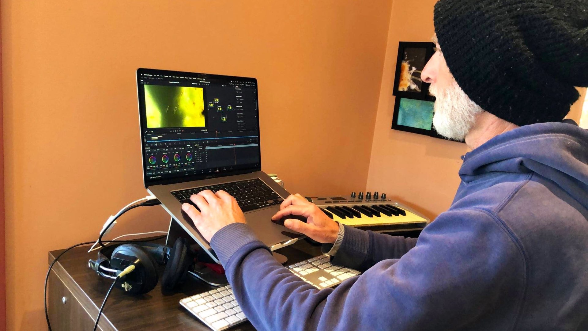 Fabian Weston color grade les protistes 