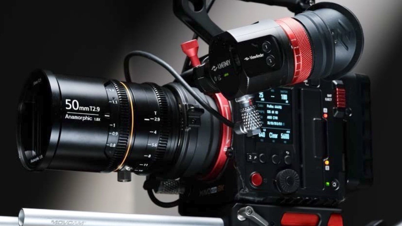 Objectif anamorphique plein format GREAT JOY 50 mm T2.9 1,8x 