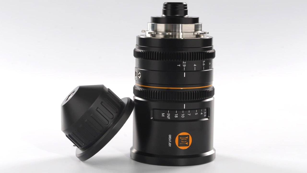 Objectif anamorphique plein format GREAT JOY 50 mm T2.9 1,8x 