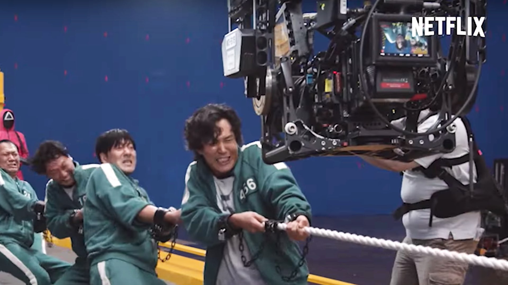 BTS de production Netflix.  Image : Netflix