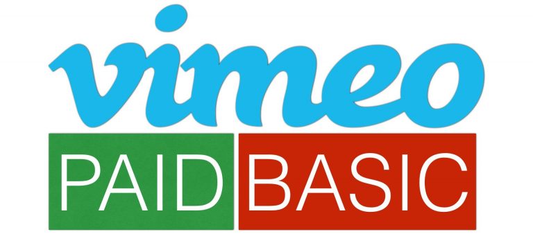 Comptes Vimeo Paid et Basic