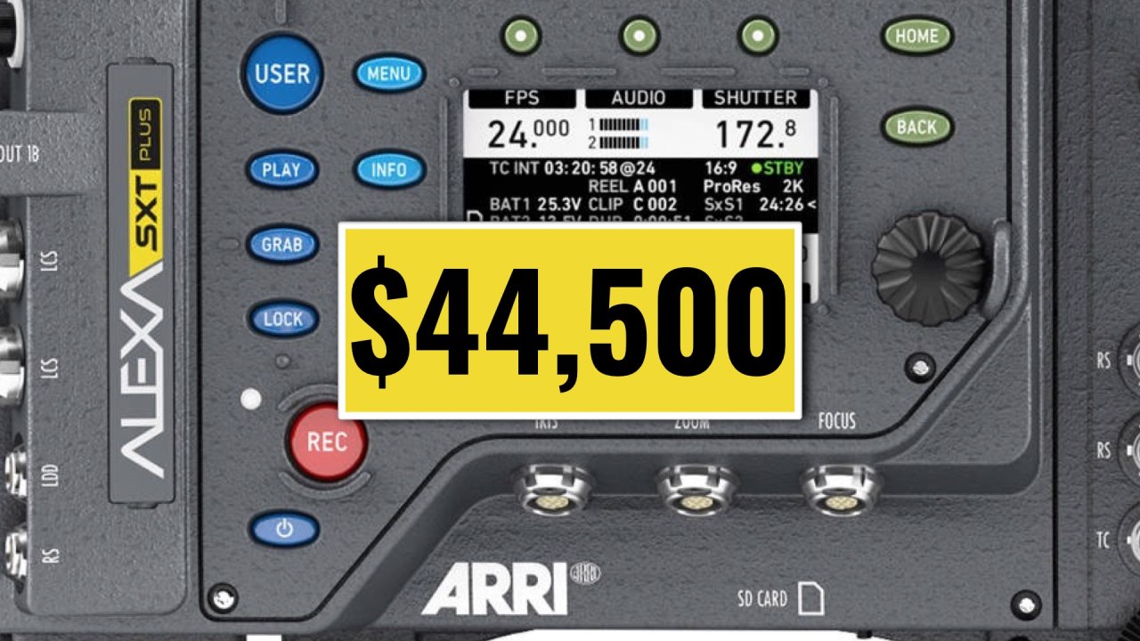 Le nouveau prix de l'ARRI ALEXA SXT