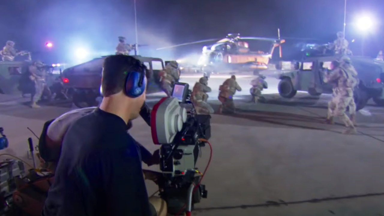 BTS Transformateurs.  Photo : Paramount Pictures. 