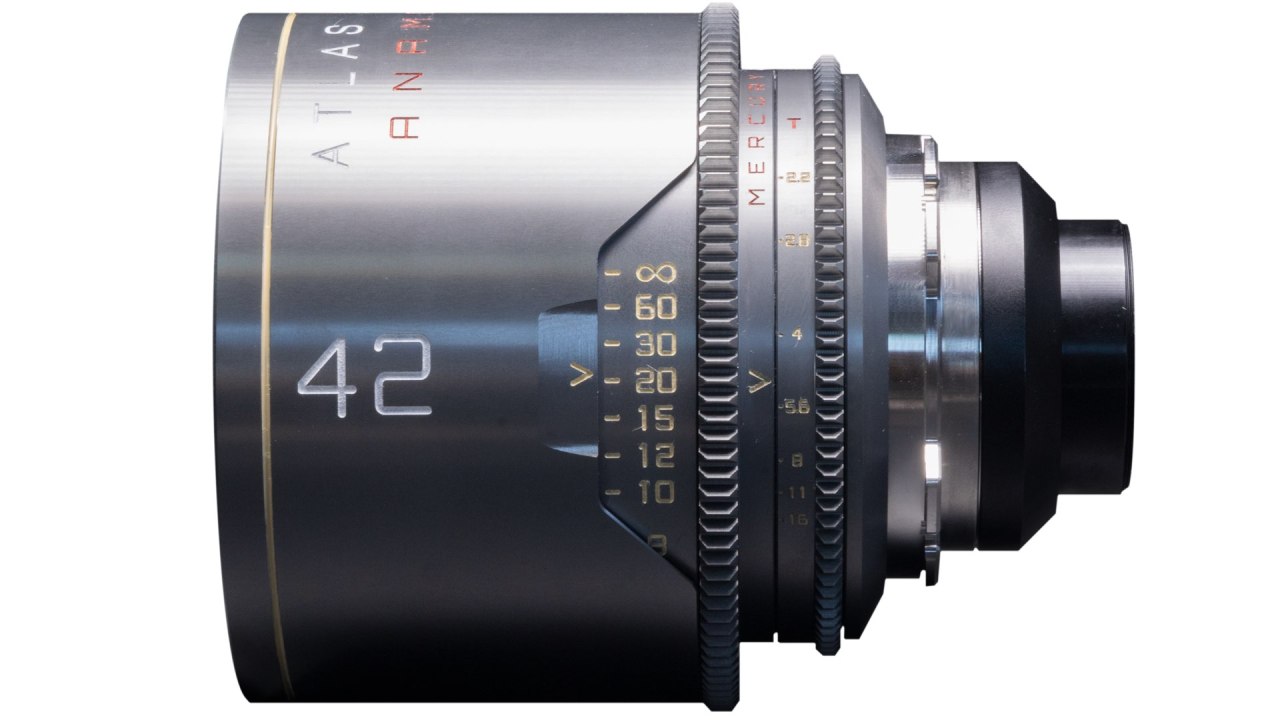 L'objectif Atlas Mercury Anamorphic 1.5X Full-Frame.  Photo : Atlas