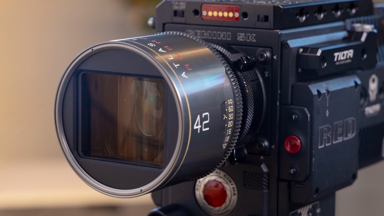 L'objectif Atlas Mercury Anamorphic 1.5X Full-Frame.  Photo : Atlas