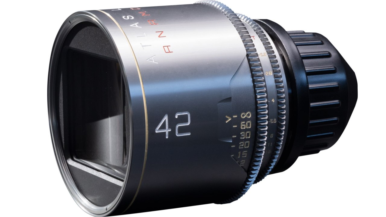 L'objectif Atlas Mercury Anamorphic 1.5X Full-Frame.  Photo : Atlas