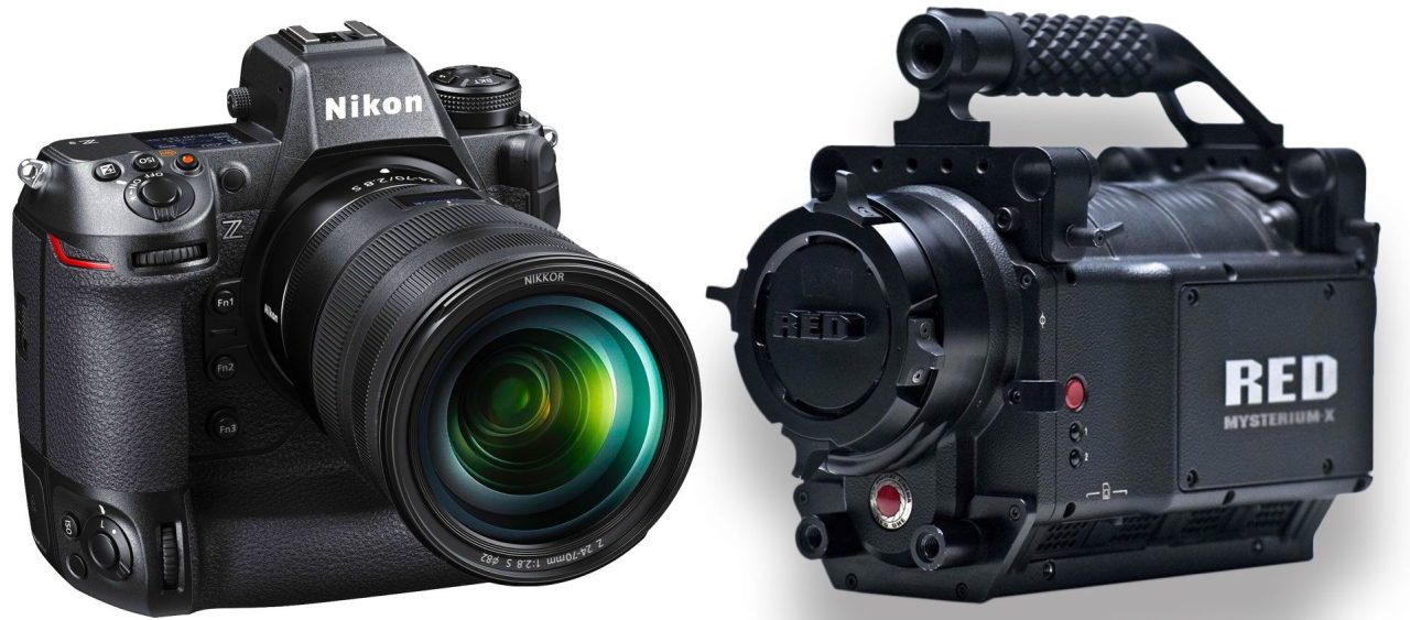 Nikon Z9 et le RED One