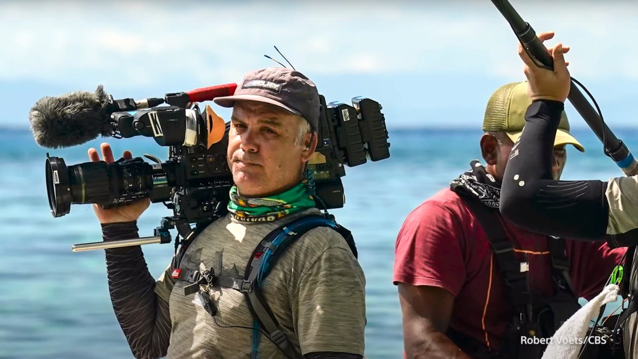 BTS de Survivor 43 de CBS. Image: Sony