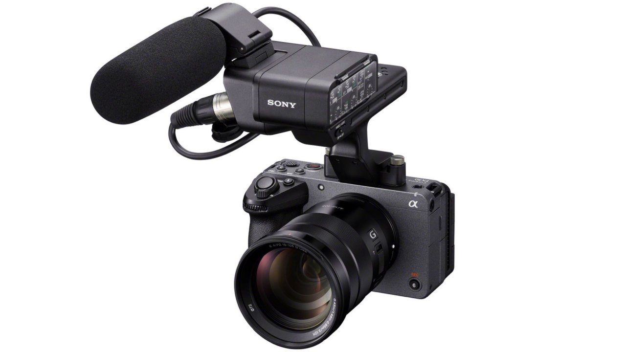 Sony FX30.  Photo : Sony