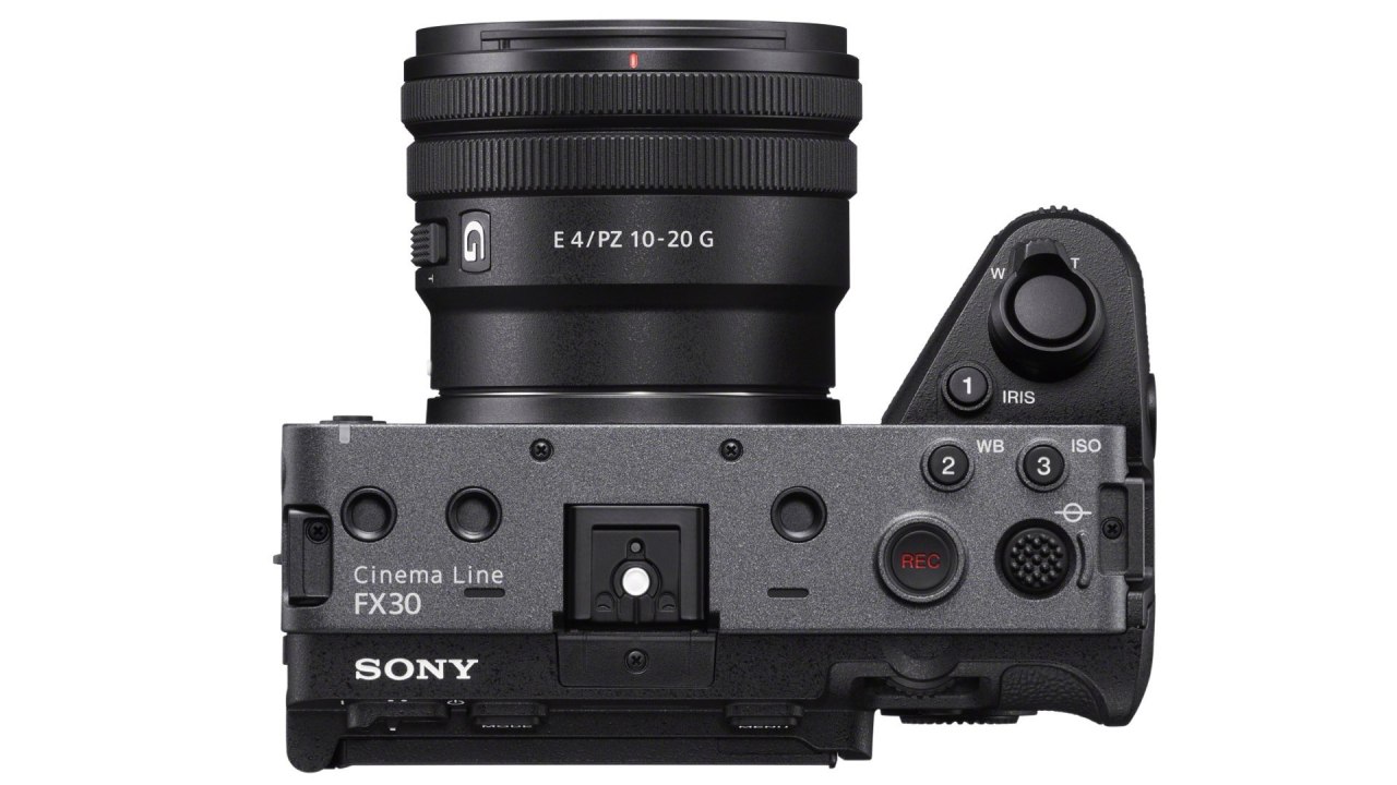 Sony FX30.  Photo : Sony