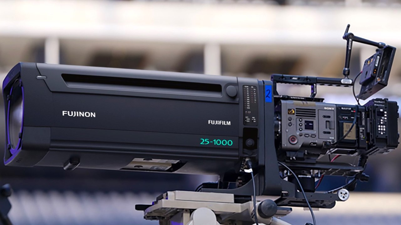 Objectif cinéma plein format FUJINON 25-1000 mm F2.8-5.0.  Photo : Fujifilm