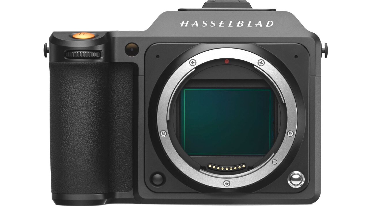 L'appareil photo hybride moyen format Hasselblad X2D 100C.  Photo : Hasselblad