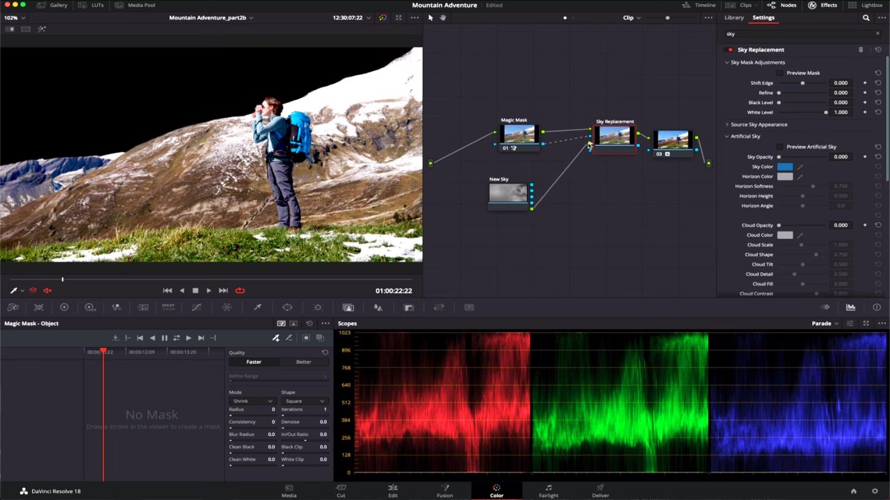 DaVinci Resolve 18.1