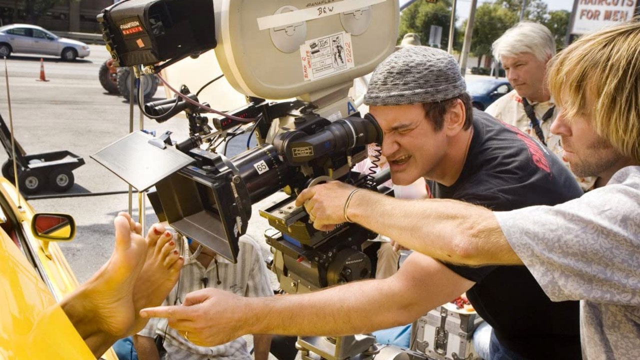 Quentin Tarantino dans Grindhouse (2007) © 2007 Dimension/WC.  Tous les droits sont réservés.