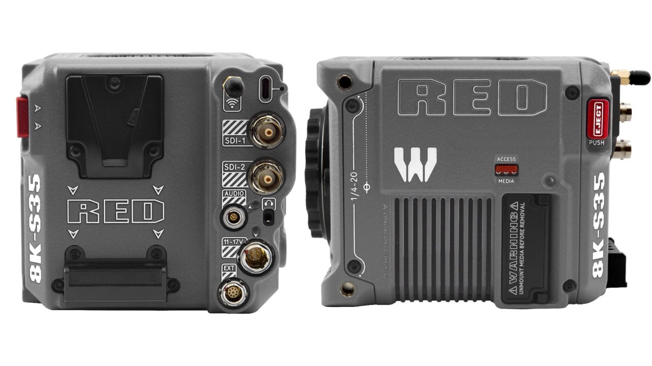 Caméra de cinéma numérique RED RHINO V-Raptor S35 8K