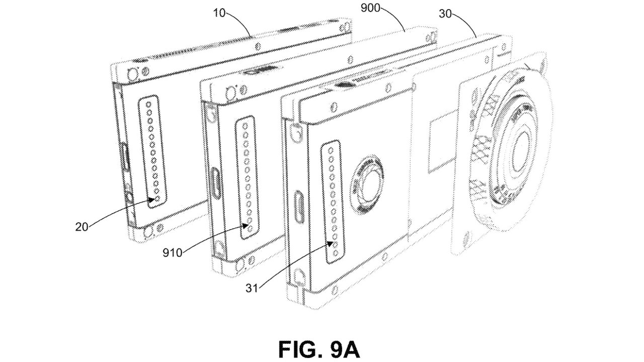 Hydropoule ROUGE.  A pciture du brevet ideo Image Data Processing In Electronic Devices