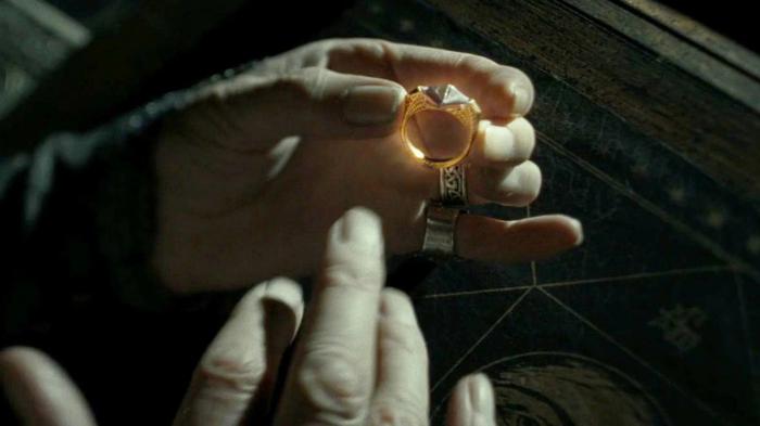 la bague des gaunt harry potter